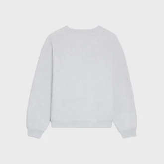 Loose Sweatshirt in Cotton Fleece