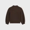Loose Sweatshirt in Cotton Fleece Loose Sweatshirt in Cotton Fleece