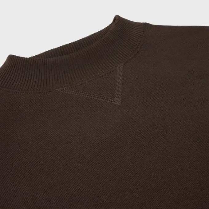 Loose Sweatshirt in Cotton Fleece Loose Sweatshirt in Cotton Fleece