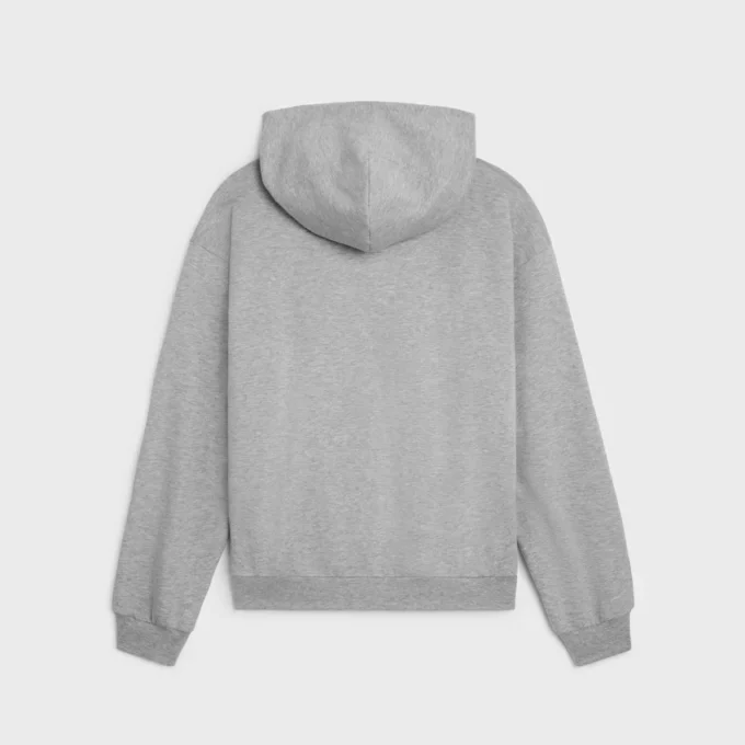 Loose Triomphe Hoodie in Cotton and Cashmere Loose Triomphe Hoodie in Cotton and Cashmere