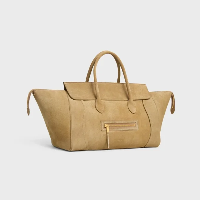 Luggage in Suede Calfskin Luggage in Suede Calfskin