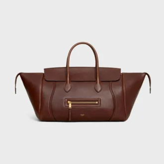 Luggage in Supple Shiny Lambskin