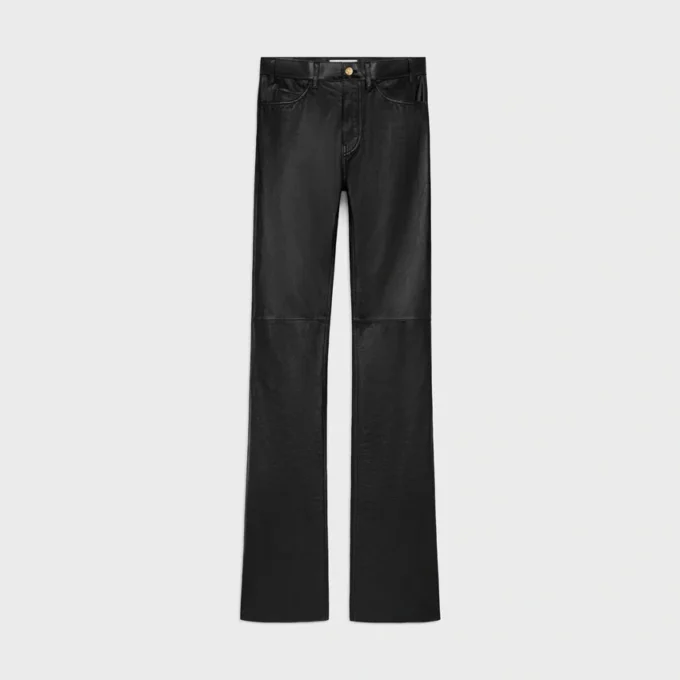 Lulu Jeans in Soft Lambskin