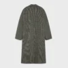 Mac Coat in Checked Wool Tweed Mac Coat in Checked Wool Tweed