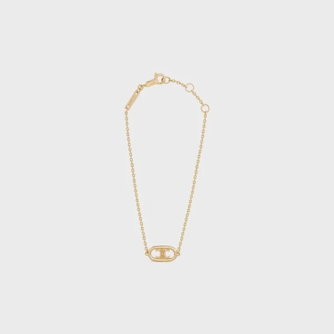 Maillon Triomphe Bracelet in Yellow Gold