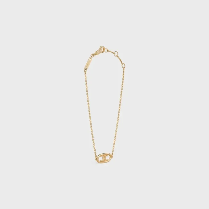 Maillon Triomphe Bracelet in Yellow Gold