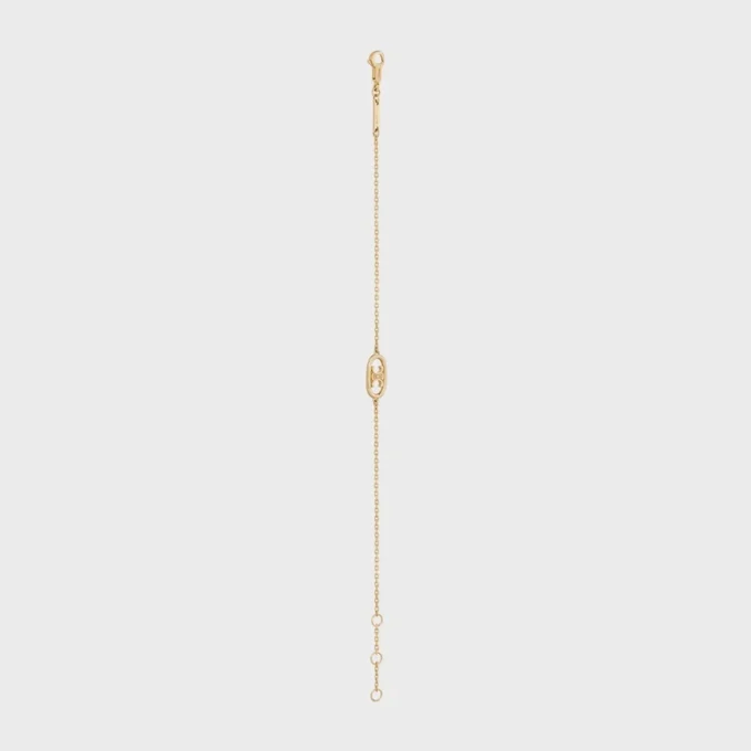 Maillon Triomphe Bracelet in Yellow Gold