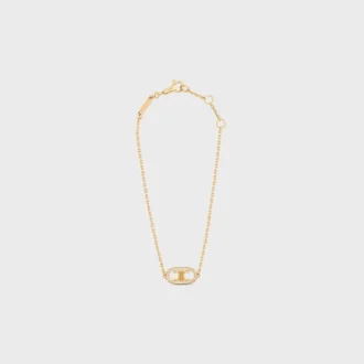 Maillon Triomphe Bracelet in Yellow Gold and Diamonds Maillon Triomphe Bracelet in Yellow Gold and Diamonds