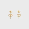 Maillon Triomphe Hoops in Yellow Gold Maillon Triomphe Hoops in Yellow Gold