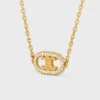 Maillon Triomphe Necklace in Yellow Gold and Diamonds Maillon Triomphe Necklace in Yellow Gold and Diamonds