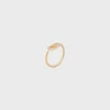 Maillon Triomphe Ring in Yellow Gold and Diamonds