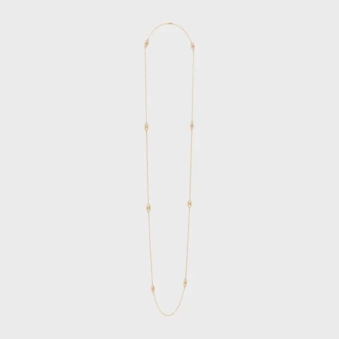 Maillon Triomphe Sautoir in Yellow Gold and Diamonds Maillon Triomphe Sautoir in Yellow Gold and Diamonds