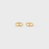 Maillon Triomphe Studs in Yellow Gold Maillon Triomphe Studs in Yellow Gold