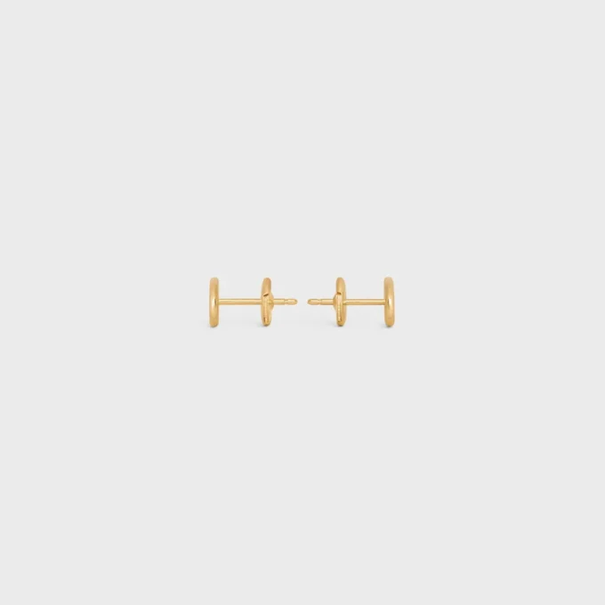 Maillon Triomphe Studs in Yellow Gold Maillon Triomphe Studs in Yellow Gold