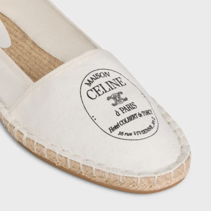 Maison Celine Espadrille in Canvas Maison Celine Espadrille in Canvas