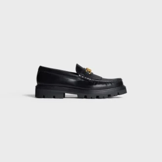 Margaret Loafer with Triomphe in Polished Bull