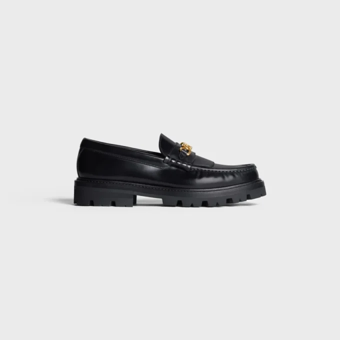 Margaret Loafer with Triomphe in Polished Bull Margaret Loafer with Triomphe in Polished Bull
