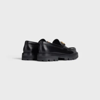 Margaret Loafer with Triomphe in Polished Bull