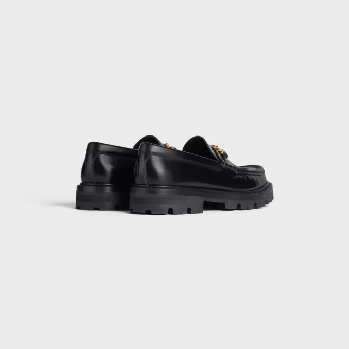 Margaret Loafer with Triomphe in Polished Bull Margaret Loafer with Triomphe in Polished Bull