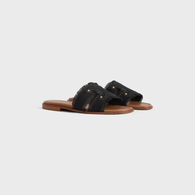 Marina Mule in Canvas Marina Mule in Canvas