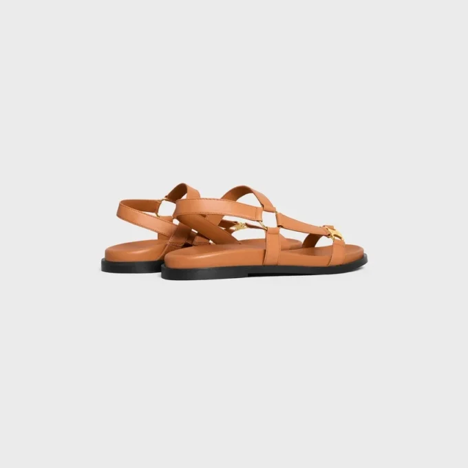 Maud Sandal with Triomphe in Calfskin Maud Sandal with Triomphe in Calfskin