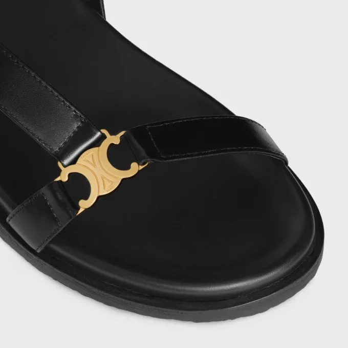 Maud Sandal with Triomphe in Calfskin Maud Sandal with Triomphe in Calfskin