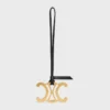 Maxi Triomphe Charm in Metal and Smooth Lambskin