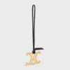 Maxi Triomphe Charm in Metal and Smooth Lambskin