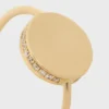 Medaille Celine Ring in Yellow Gold and Diamonds