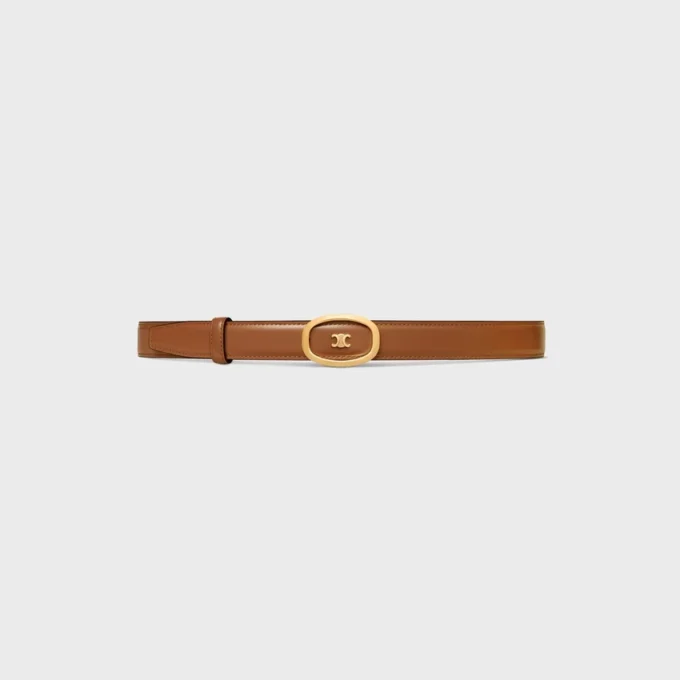 Medium 25Mm Reversible Celine Alix Belt in Taurillon Medium 25Mm Reversible Celine Alix Belt in Taurillon