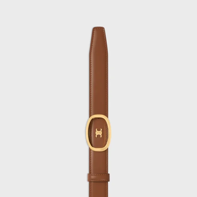 Medium 25Mm Reversible Celine Alix Belt in Taurillon Medium 25Mm Reversible Celine Alix Belt in Taurillon