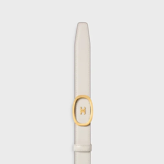 Medium 25Mm Reversible Celine Alix Belt in Taurillon Medium 25Mm Reversible Celine Alix Belt in Taurillon