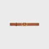 Medium 25Mm Reversible Celine Alix Belt in Taurillon and Natural Calfskin Medium 25Mm Reversible Celine Alix Belt in Taurillon and Natural Calfskin