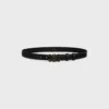 Medium 25Mm Triomphe Belt in Taurillon Leather Medium 25Mm Triomphe Belt in Taurillon Leather