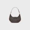 Medium Ava Triomphe Bag in Triomphe Canvas and Calfskin Medium Ava Triomphe Bag in Triomphe Canvas and Calfskin