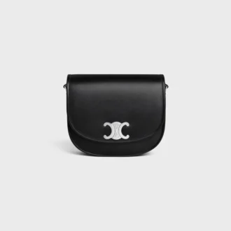 Medium Besace Triomphe in Supple Natural Calfskin
