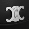 Medium Besace Triomphe in Supple Natural Calfskin Medium Besace Triomphe in Supple Natural Calfskin