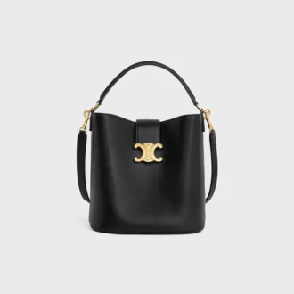 Medium Bucket Louise in Smooth Calfskin