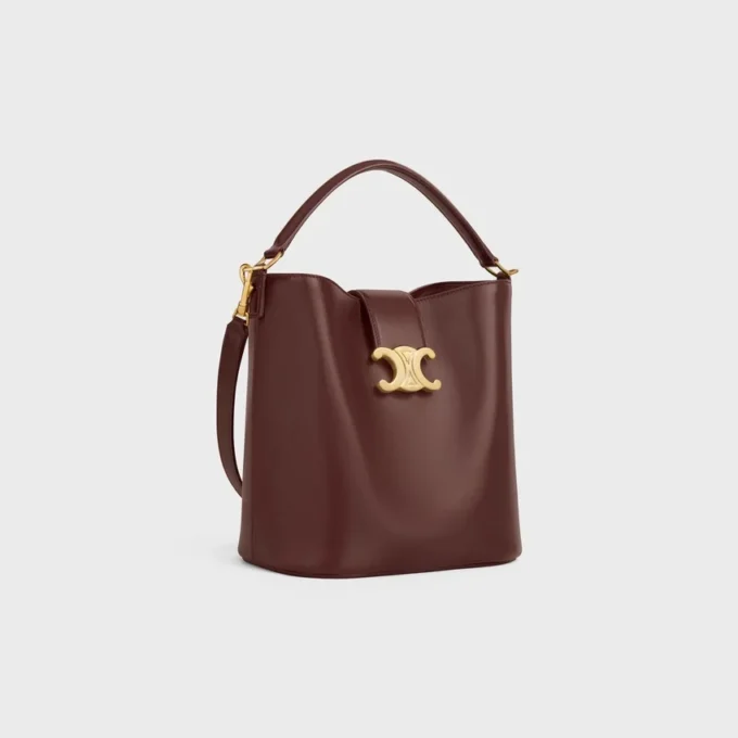 Medium Bucket Louise in Smooth Calfskin Medium Bucket Louise in Smooth Calfskin