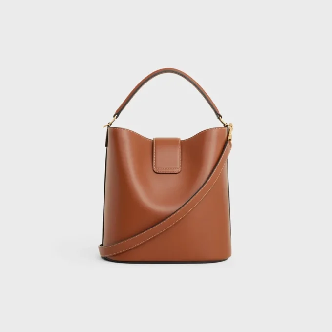Medium Bucket Louise in Smooth Calfskin Medium Bucket Louise in Smooth Calfskin