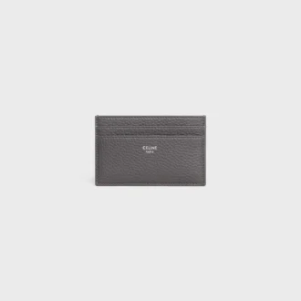 Medium Card Holder in Grained Calfskin