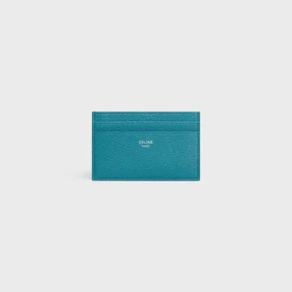 Medium Card Holder in Grained Calfskin