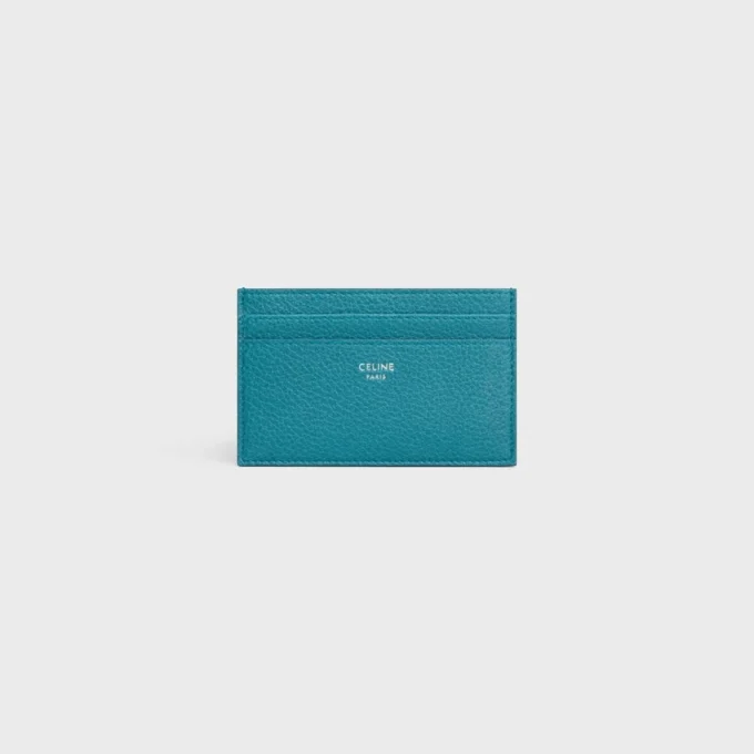 Medium Card Holder in Grained Calfskin Medium Card Holder in Grained Calfskin