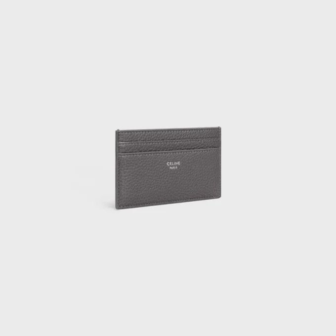 Medium Card Holder in Grained Calfskin Medium Card Holder in Grained Calfskin