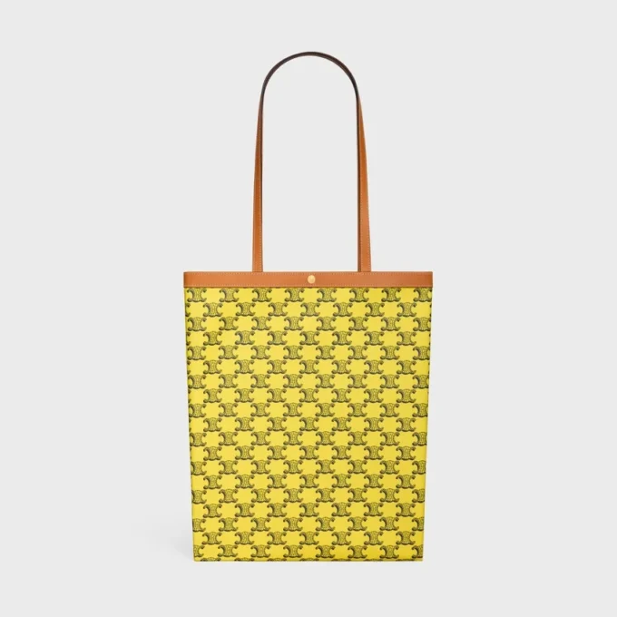Medium Flat Shopper in Triomphe Canvas Medium Flat Shopper in Triomphe Canvas