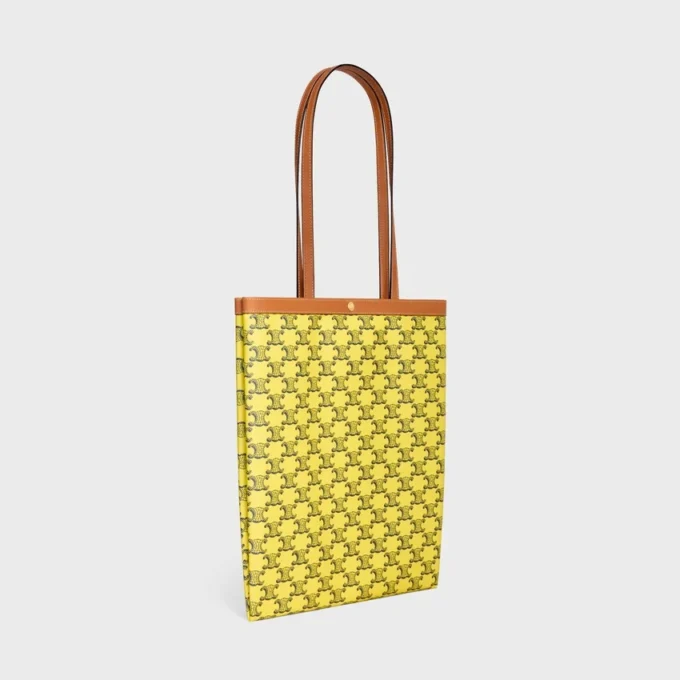 Medium Flat Shopper in Triomphe Canvas Medium Flat Shopper in Triomphe Canvas