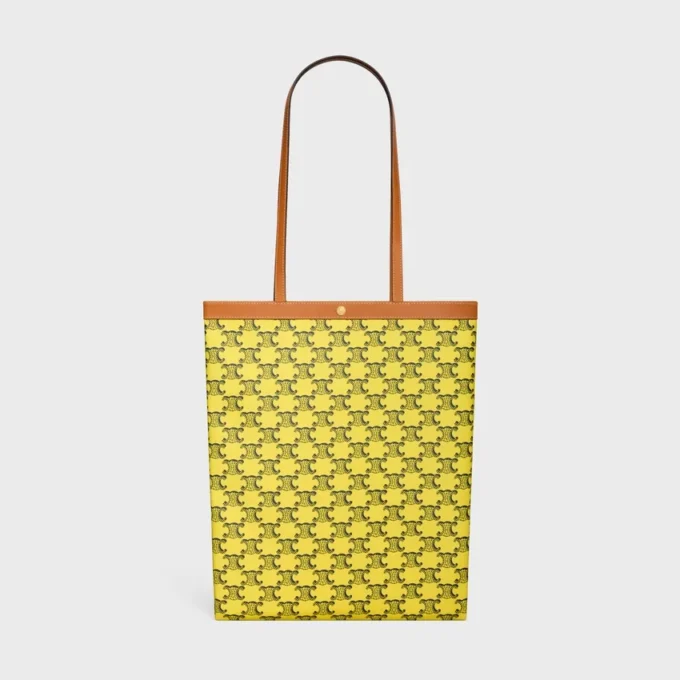 Medium Flat Shopper in Triomphe Canvas Medium Flat Shopper in Triomphe Canvas