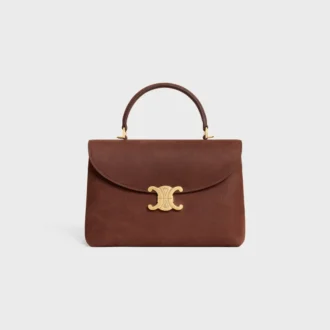 Medium Nino Bag in Grained Nubuck Calfskin