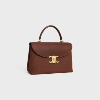 Medium Nino Bag in Grained Nubuck Calfskin