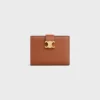 Medium Strap Wallet Nino in Supple Grained Calfskin